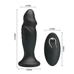 Analni vibracioni stimulator Black Pretty Love BI-040085W-MR