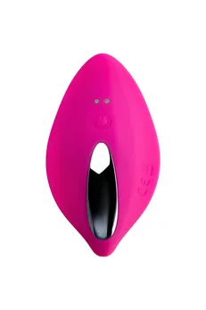Klitoralni vibrator u gaćice jos rumba, silikon, roze, 8,6 cm
