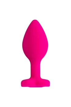 Analna čaura Todo bi Toifa Diamond Heart, silikon, ružičasta, 7 cm, Ø 2 cm, 18 g