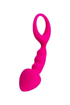 Analni rukav Todo by Toyfa Bong, silikonski, roze, 12,5 cm, Ø 2,5 cm