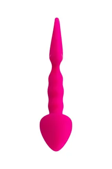 Analni rukav Todo by Toyfa Bong, silikonski, roze, 12,5 cm, Ø 2,5 cm