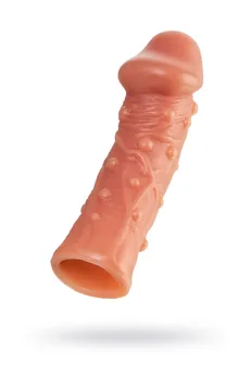 Realistička mlaznica na falusu, sa pupčanicama, veličina L