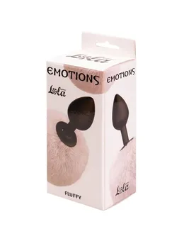 Analni čep sa repom Emotions Fluffy White 4017-01lola