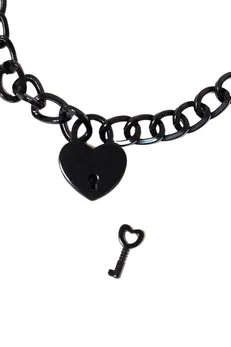 Parti Hard Embrace Crna ogrlica