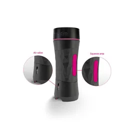 Masturbator u tubi Mistim Oh Push me vagina bez vibracija i električne stimulacije