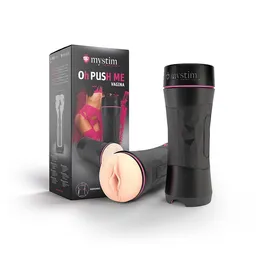 Masturbator u tubi Mistim Oh Push me vagina bez vibracija i električne stimulacije