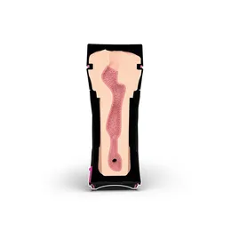 Masturbator u tubi Mistim Oh Push me vagina bez vibracija i električne stimulacije
