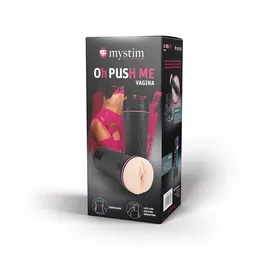 Masturbator u tubi Mistim Oh Push me vagina bez vibracija i električne stimulacije