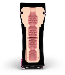 Masturbator u tubi Mistim Oh Push me Donut bez vibracija i električne stimulacije