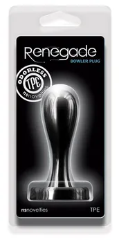 Crni Analni čep Bovler plug MD-11 cm.