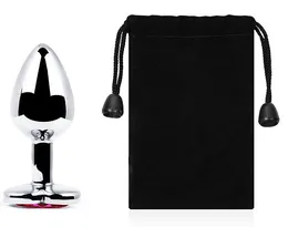 Analna Srebrna čaura, l 70 mm d 28 mm, težina 50g, kristalna boja ružičasta umetnost. SCH-02