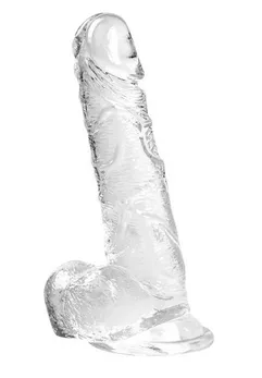 Okigen prozirni Dildo - 17,5 cm