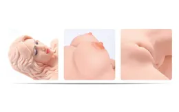 VERONIA, lutka vagina masturbator + anus bez vibracija sa dvostrukim slojem materijala