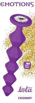 Analni lanac sa kristalom Emotions chummi Purple 1401-03lola