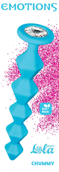 Analni lanac sa kristalom Emotions Chummy Turquoise 1401-02lola