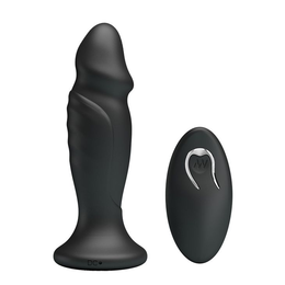 Analni vibracioni stimulator Black Pretty Love BI-040085W-MR
