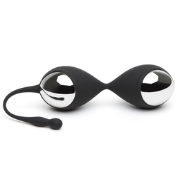 Crne i srebrne vaginalne kuglice inner goddess kegel toner balls
