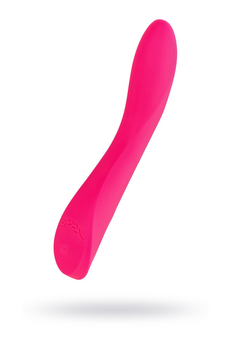 Jos Tvig nerealni vibrator, 5 načina vibracije, silikon, ružičasta, 20,5 cm, Ø 3,4 cm