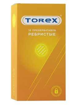 Torek texturirani kondomi rebrasti - 12 kom.