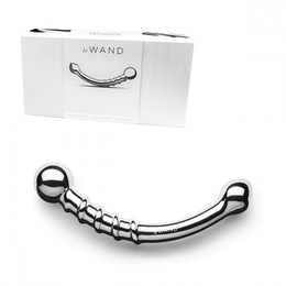 Zakrivljeni čelični dildo sa spiralom Le Vand Bov
