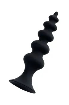 Analna čaura Popo Pleasure bi TOIFA Indi, vodootporna, silikon, Crna, 11,5 cm, Ø 2,9 cm