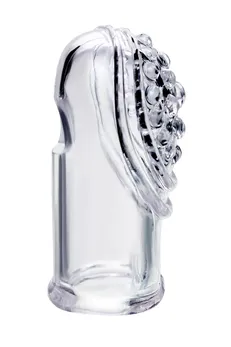 Komplet dodataka za prste a-Tois Favi, TPE, prozirni, 3,5 cm