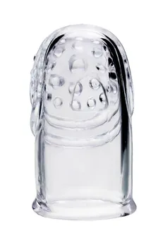 Komplet dodataka za prste a-Tois Favi, TPE, prozirni, 3,5 cm