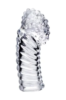 Prozirna reljefna mlaznica na daleovom prstu .