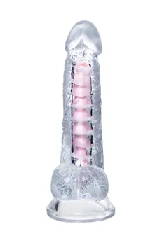 Flexibilni dildo a-Tois Paret, TPE, prozirni, 18 cm