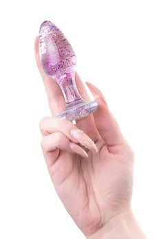 Toifa analna čaura, akril, ljubičasta, 8 cm, Ø 2,8 cm