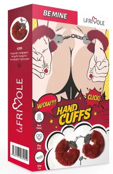 Lisice sa puhastim krznom vinske boje