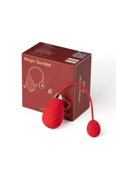 Vibrojajco Magic Motion Sundae crvena