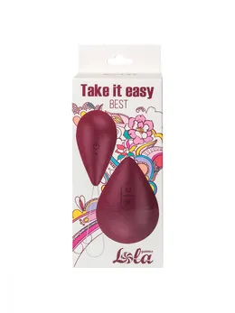 Vibroiaizo sa Take It Easi Best Vine Red kontrolnim daljinskim upravljačem