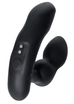 Crni vibracioni stimulator prostate Edge 2 - 12,4 cm.