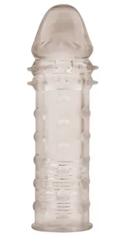 Dimna produžna mlaznica za penis Ektra Tekture Sleeve - 16,2 cm.