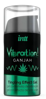 Жидкий интимный гель с эффектом вибрации vibration! ganjah .