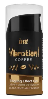 Жидкий интимный гель с эффектом вибрации vibration! coffee .
