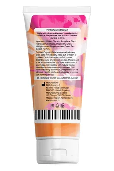 Интимная смазка на водной основе с согревающим эффектом oyo personal gel green tea .