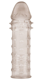 Dimna produžna mlaznica za penis Ektra Tekture Sleeve - 16,2 cm.