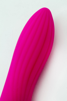 Vibrator silikonski zakrivljeni talas K ljubičasta-mm
