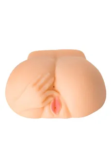 Masturbator realan TOIFA Juici Pussi Chantal sa vibracijom, vagina i anus, TPR, telesni, 14.5 s