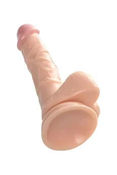 Realistični dildo a-Tois bi TOIFA Kirc, TPE, telesni, 17 cm