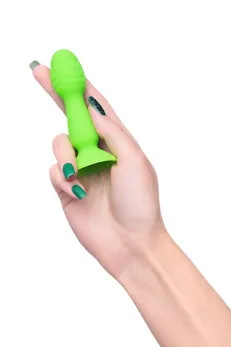 Analna čaura a-Tois bi TOIFA Terg, silikon, zelena, 10 cm