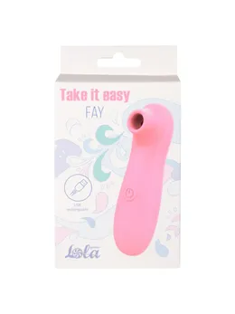 Take It Easi Fai Pink 9023-02lola punjivi vakuumski talasni stimulator