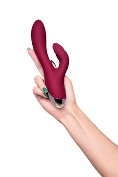 Vibrator sa klitoralnim stimulatorom eroina mion bordo