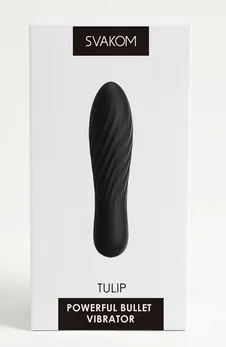 Tulip minivibropula za stimulaciju erogene zone, Crna