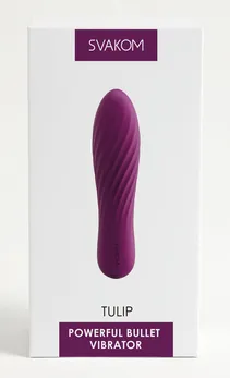 Tulip minivibropula za stimulaciju erogene zone, ljubičasta