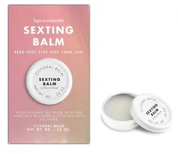 Бальзам для клитора sexting balm .