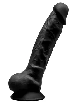 SILEKD model 1 7  crni dildo-17,5 cm