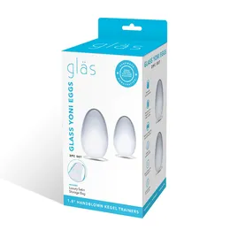 Set od 2 staklena jaja za tehniku ioni